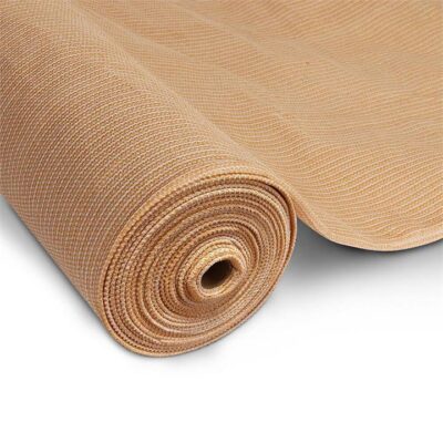 Instahut 90% Shade Cloth 3.66x10m Shadecloth Sail Heavy Duty Beige