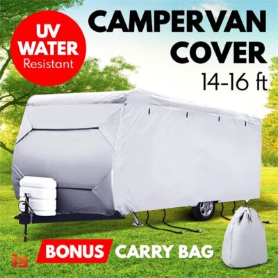Weisshorn 14-16ft Caravan Cover Campervan 4 Layer UV Water Resistant