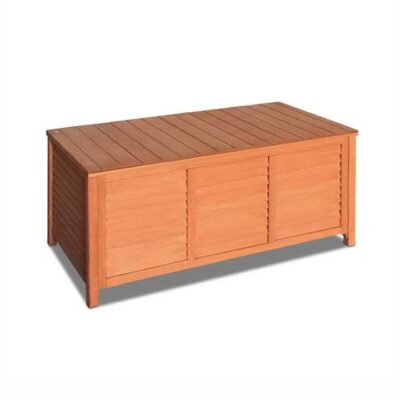 Gardeon Outdoor Storage Bench Box 210L Wooden Patio Furniture Garden Chair Seat